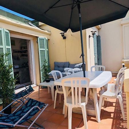 "Studio Ensoleille A Deux Pas Des Plages Avec Sa Grande Terrasse Privee !" Nice Buitenkant foto