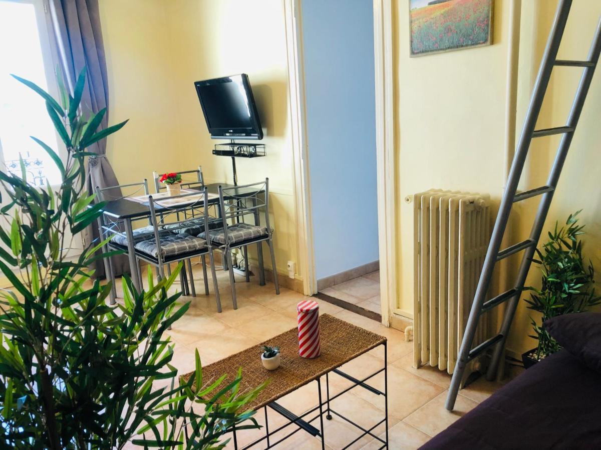 "Studio Ensoleille A Deux Pas Des Plages Avec Sa Grande Terrasse Privee !" Nice Buitenkant foto